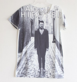 T-Shirt Adolf Hipster