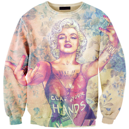 Moletom Marilyn Hands